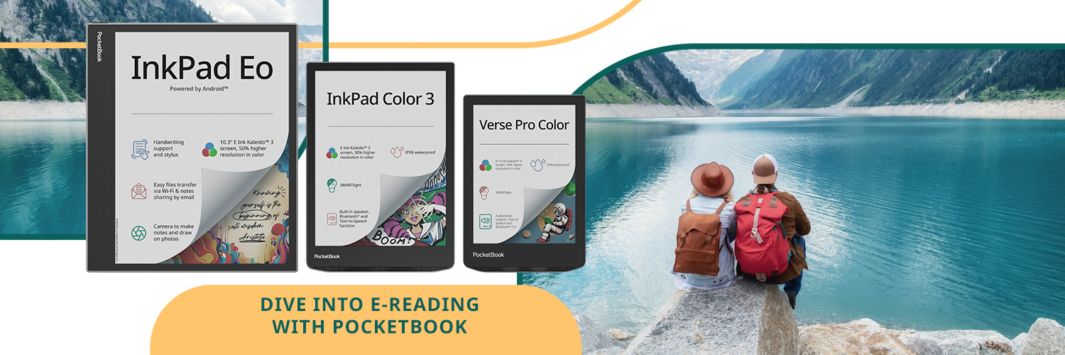 Twitter banner for @pocketbook