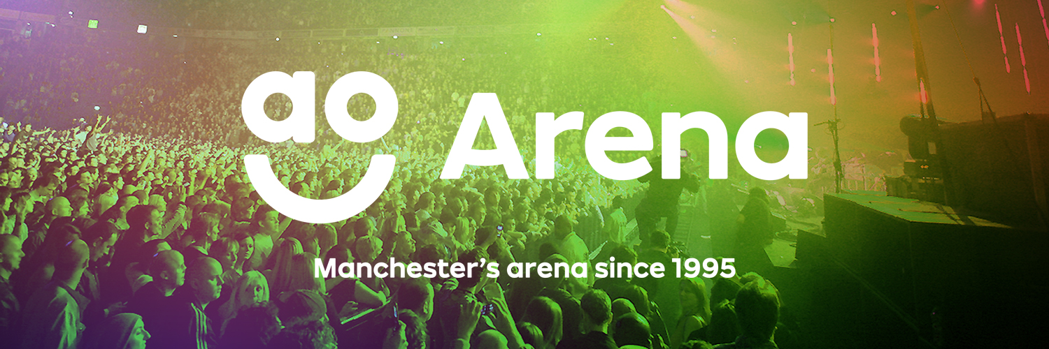 Manchester Arena ➡️ AO Arena banner