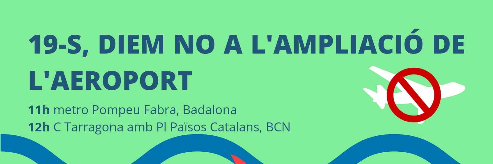 Badalona pel clima banner