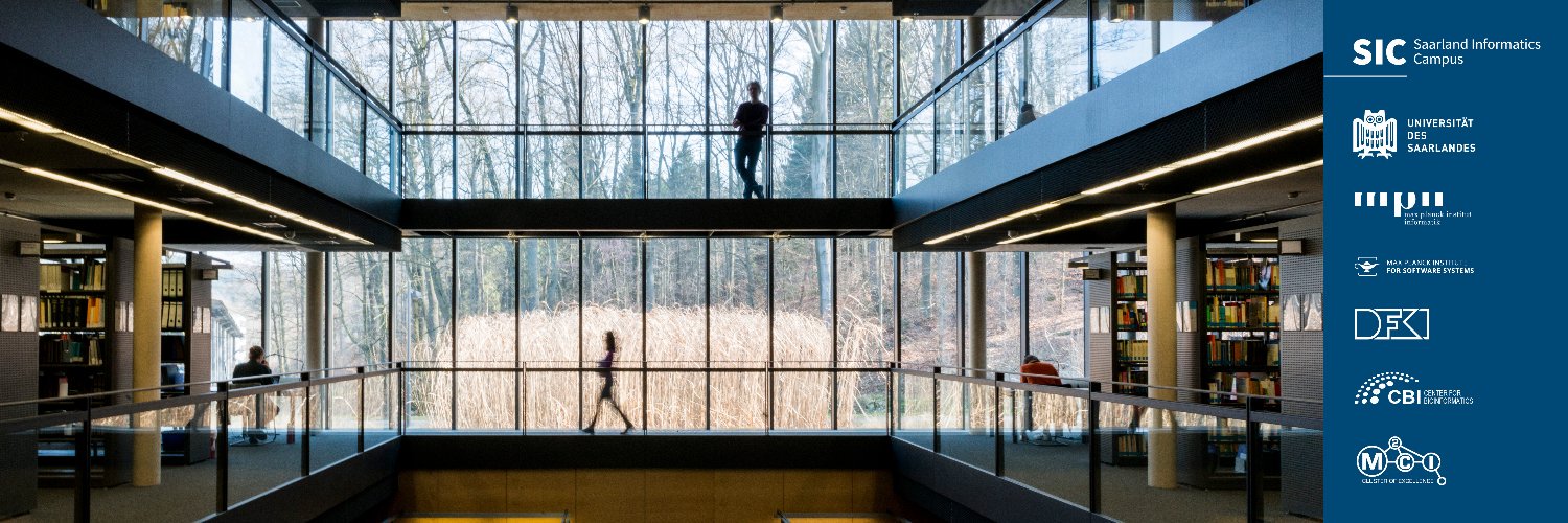 Saarland Informatics Campus's banner