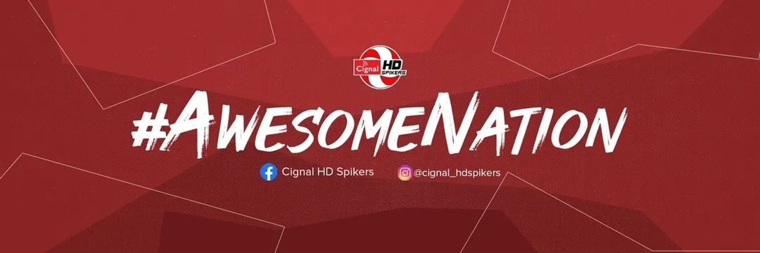 Cignal HD Spikers Profile Banner