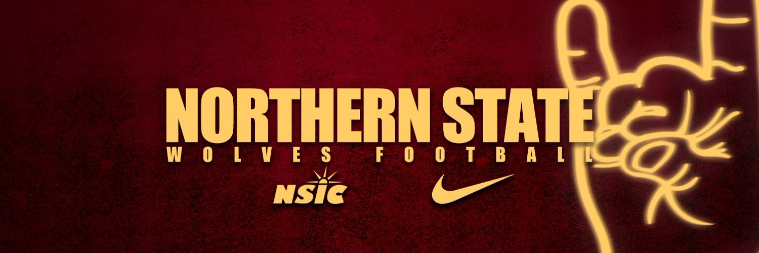 Northern State Football🐺 🏈 Profile Banner