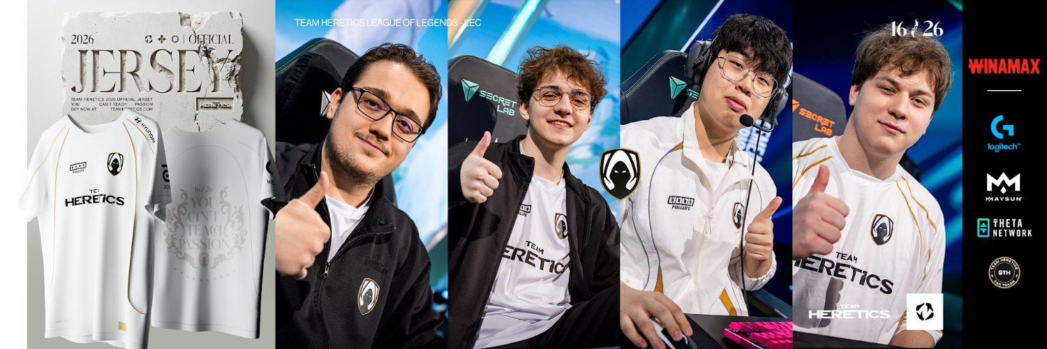 Heretics LEC banner