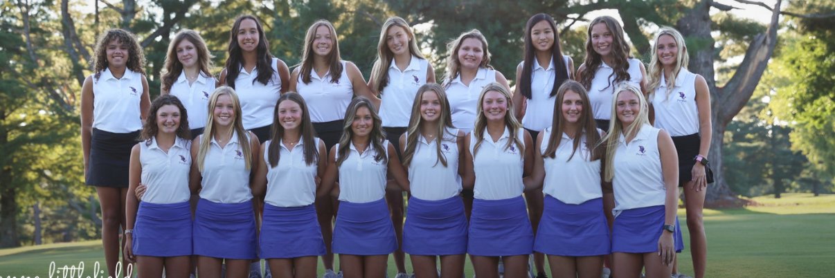 BGHS Girls Golf banner