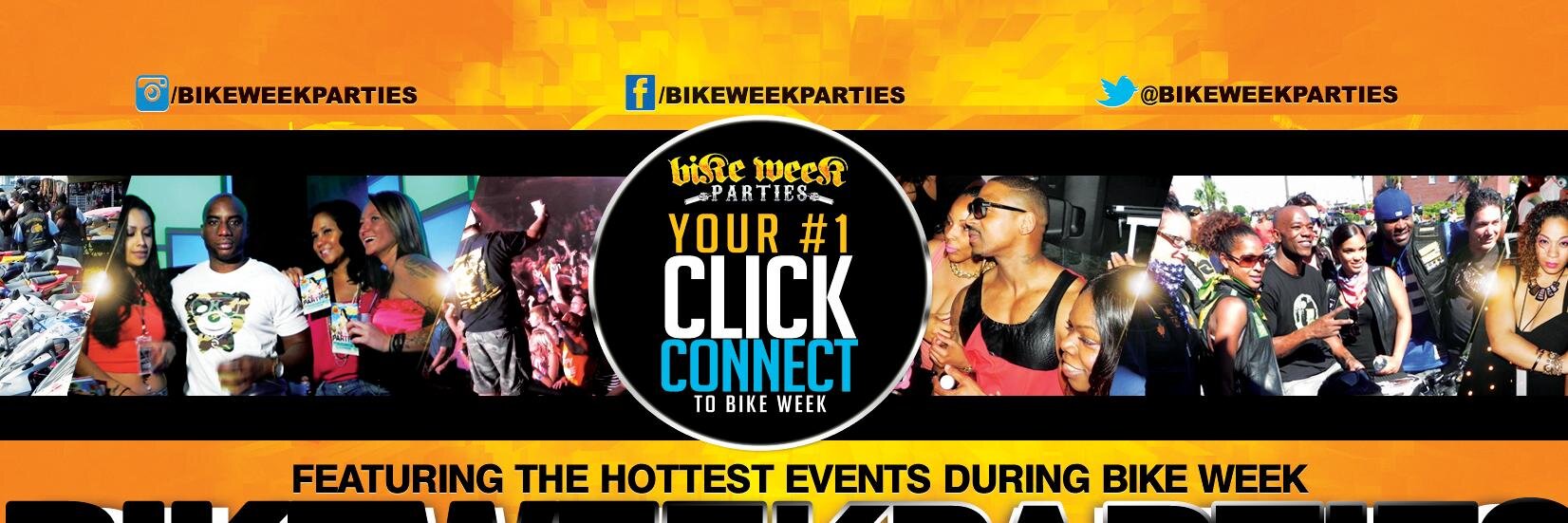 Bike Week Parties banner