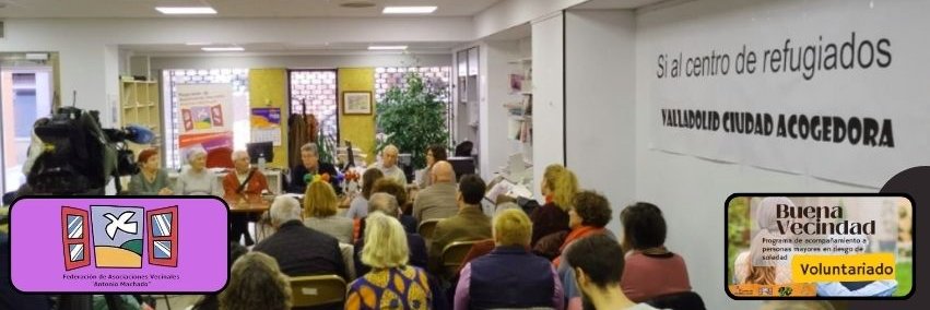 Federación de Asociaciones Vecinales de Valladolid banner