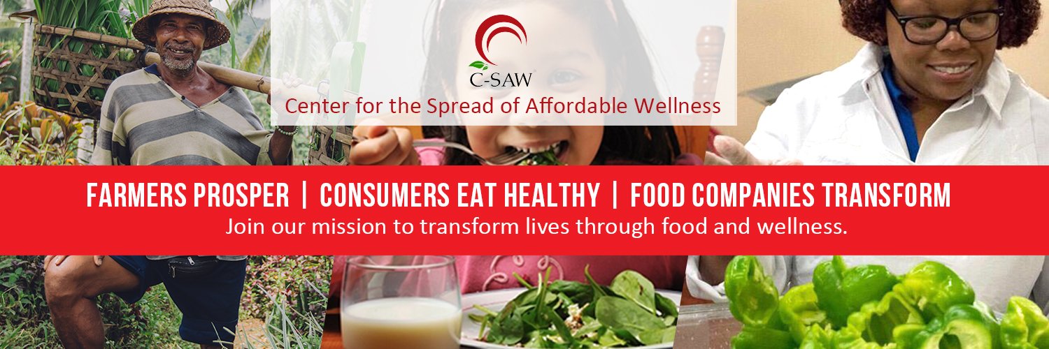 C-SAW Center for the Spread of Affordable Wellness banner