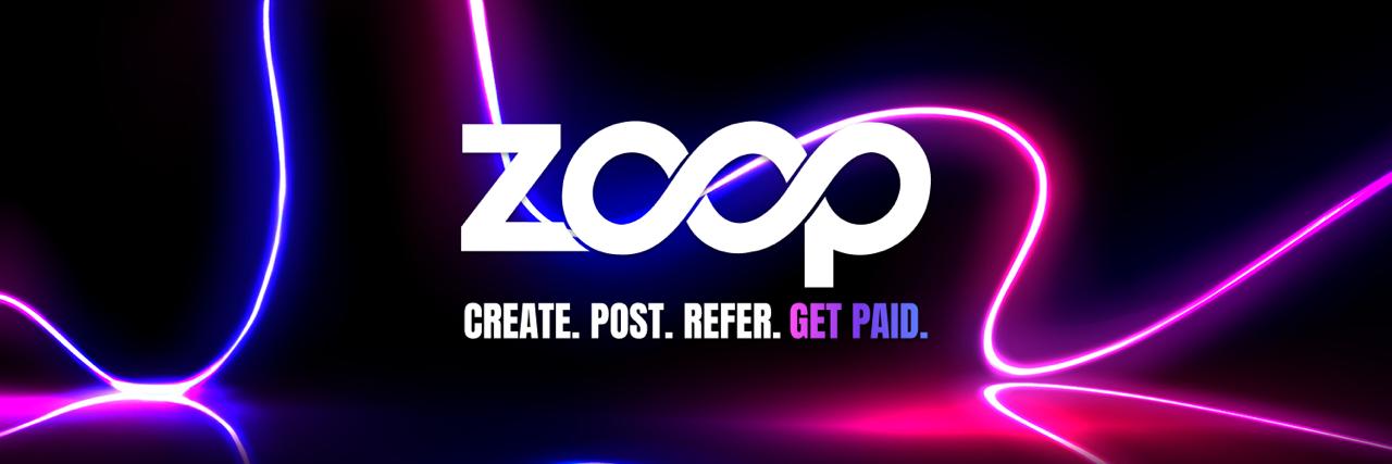 ZOOP's profile banner image