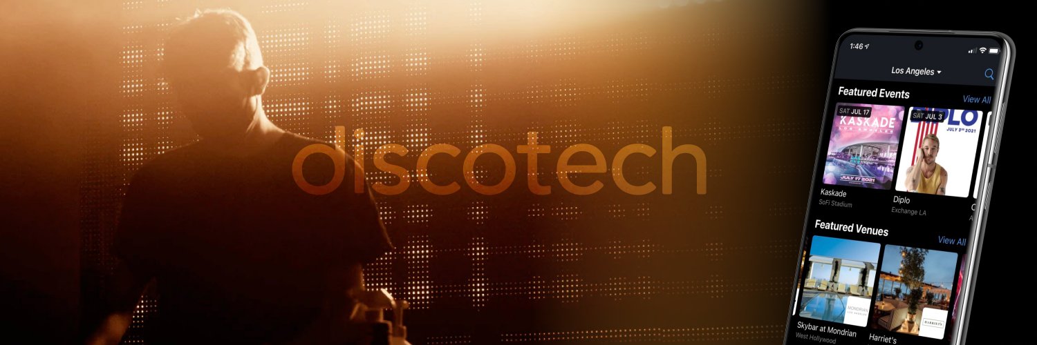 Discotech banner