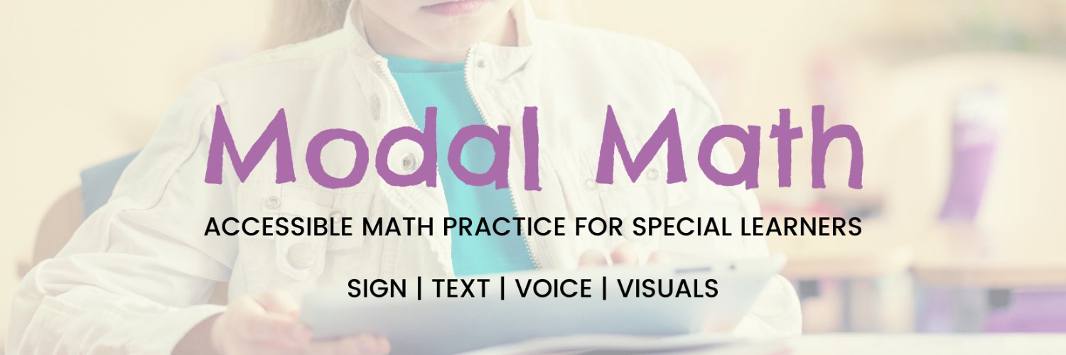 Modal Math banner