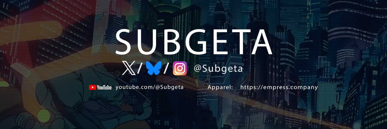 Subgeta's profile banner image