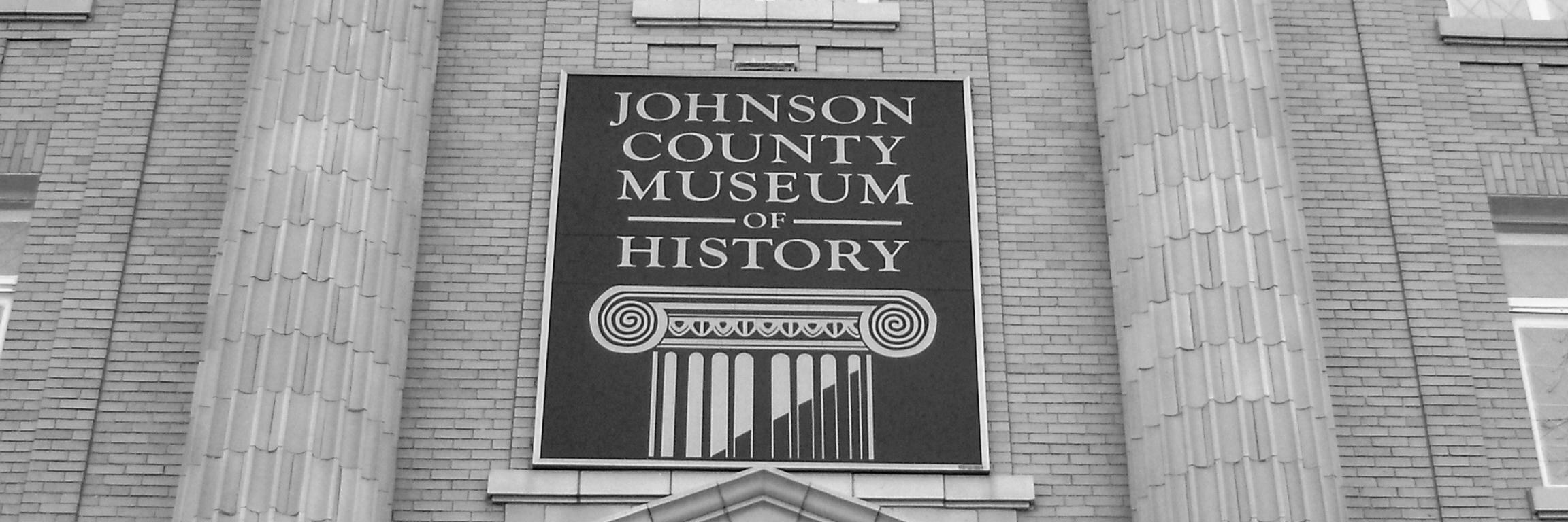 Johnson Co. Museum banner