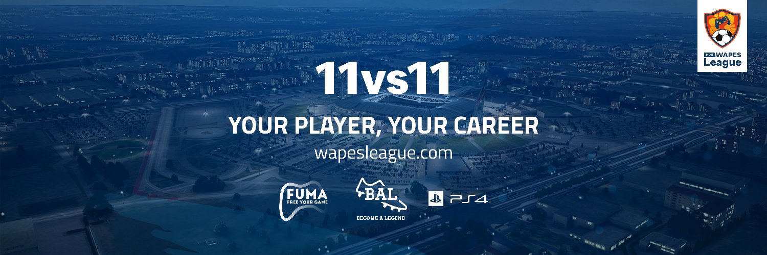 WAPES League 11vs11 banner