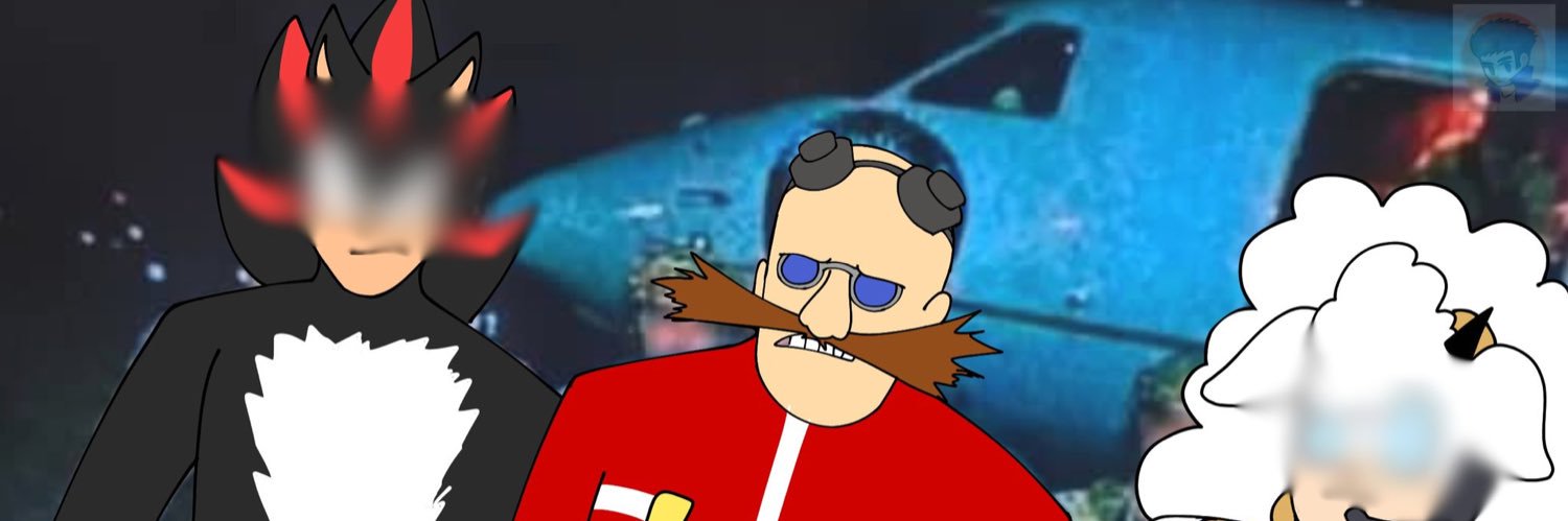 Dr. Ivo Robotnik PISSING ON THE MOON banner