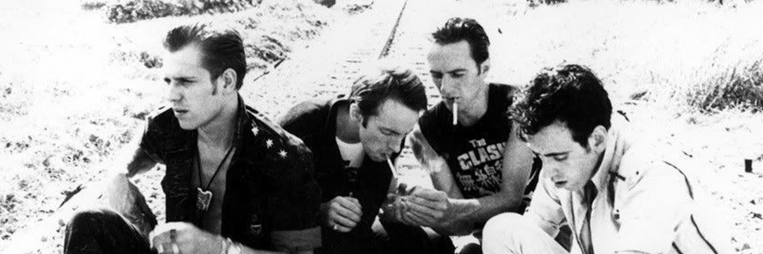 The Clash banner