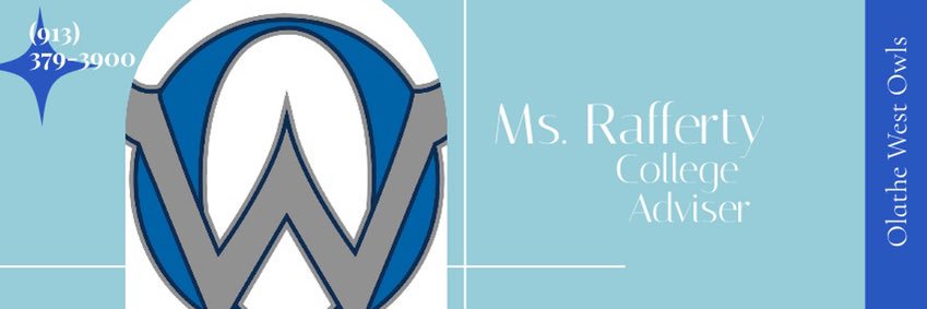 Olathe West College Advising banner