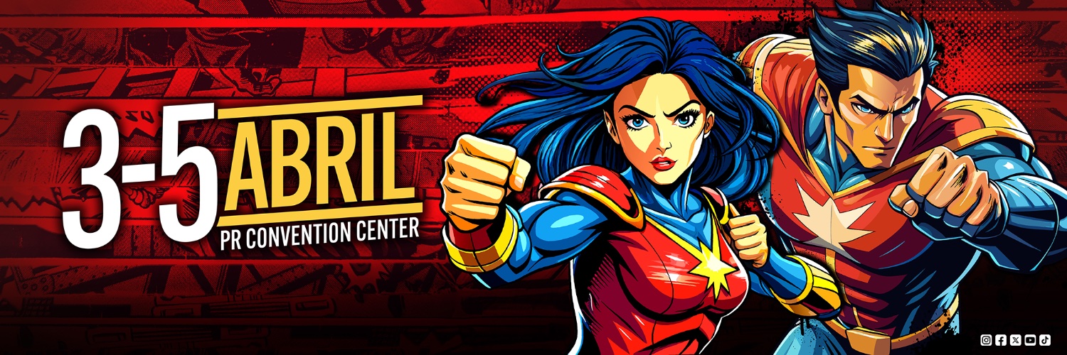 PR COMIC CON banner