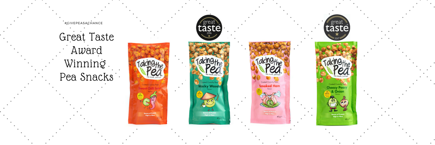 Taking The Pea banner