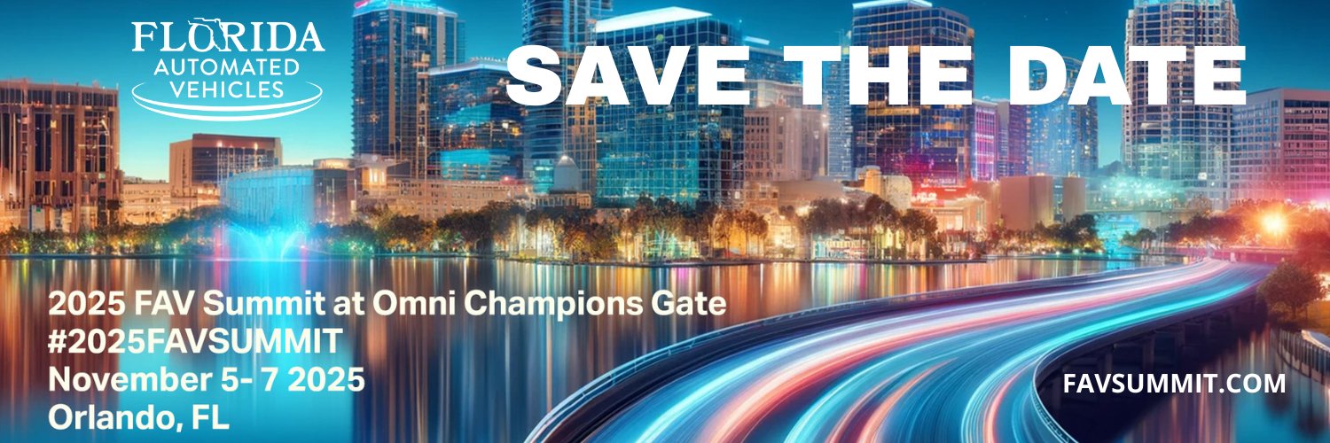Florida Automated Vehicles Summit banner