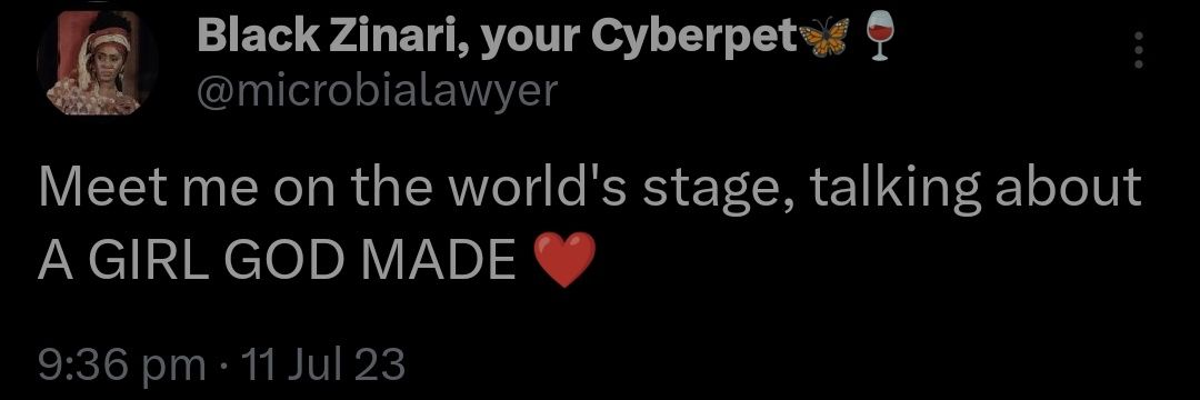 Black Zinari, your Cyberpet🦋🍷's banner