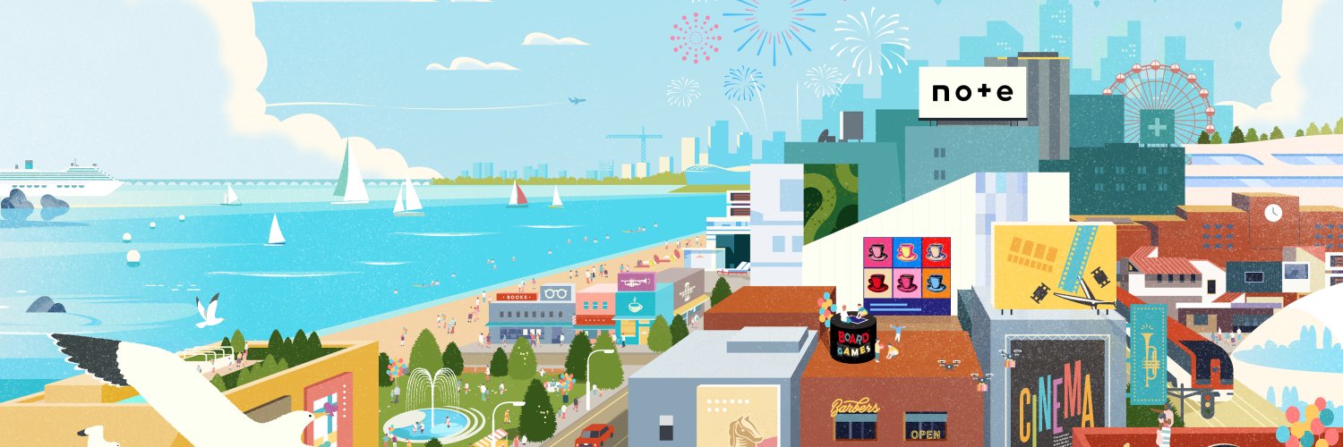 note株式会社's banner