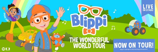 Blippi On Tour Profile Banner