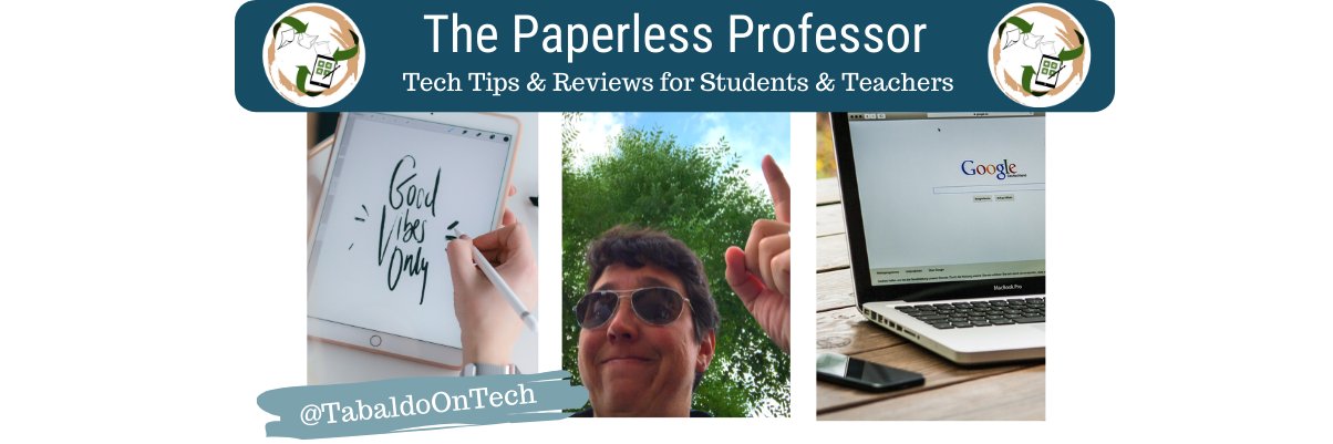 PaperlessProfessor banner