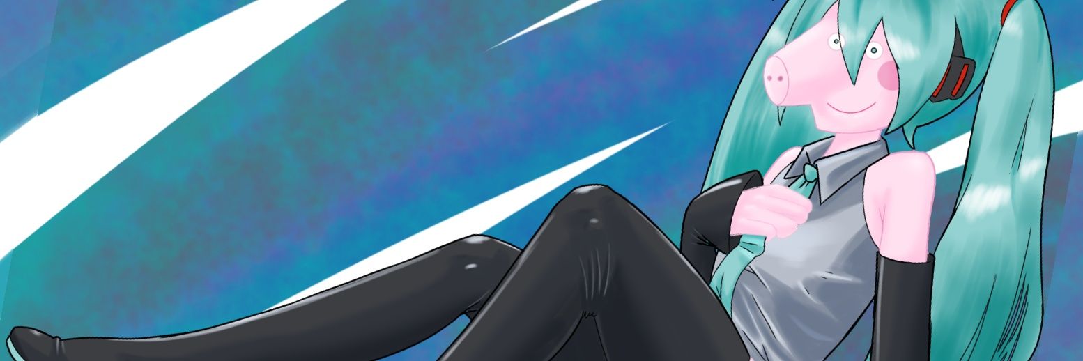 I write words on anime girl pictures's banner