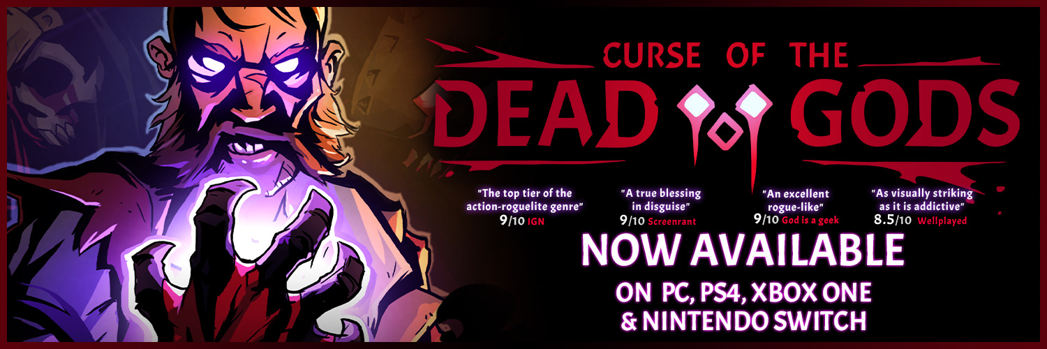 Curse of the Dead Gods banner
