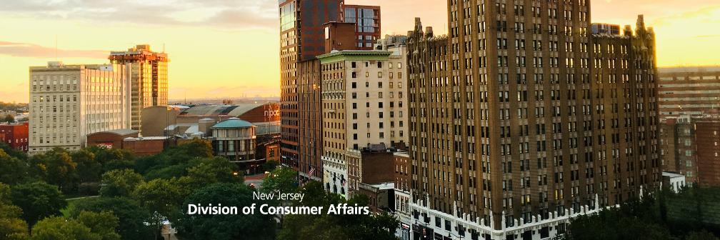 New Jersey Division of Consumer Affairs's banner