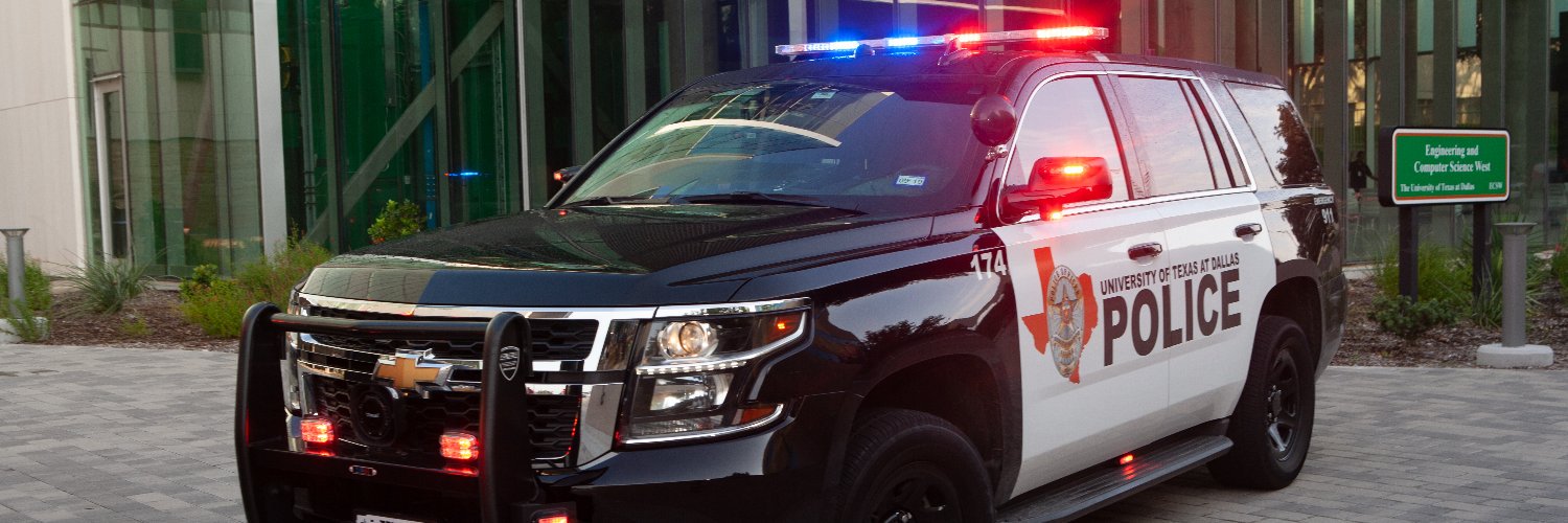 University of Texas at Dallas Police Department banner