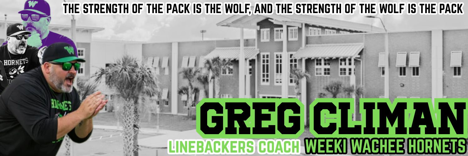 Coach Greg Climan banner