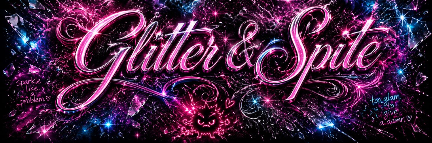 Glitter & Spite banner
