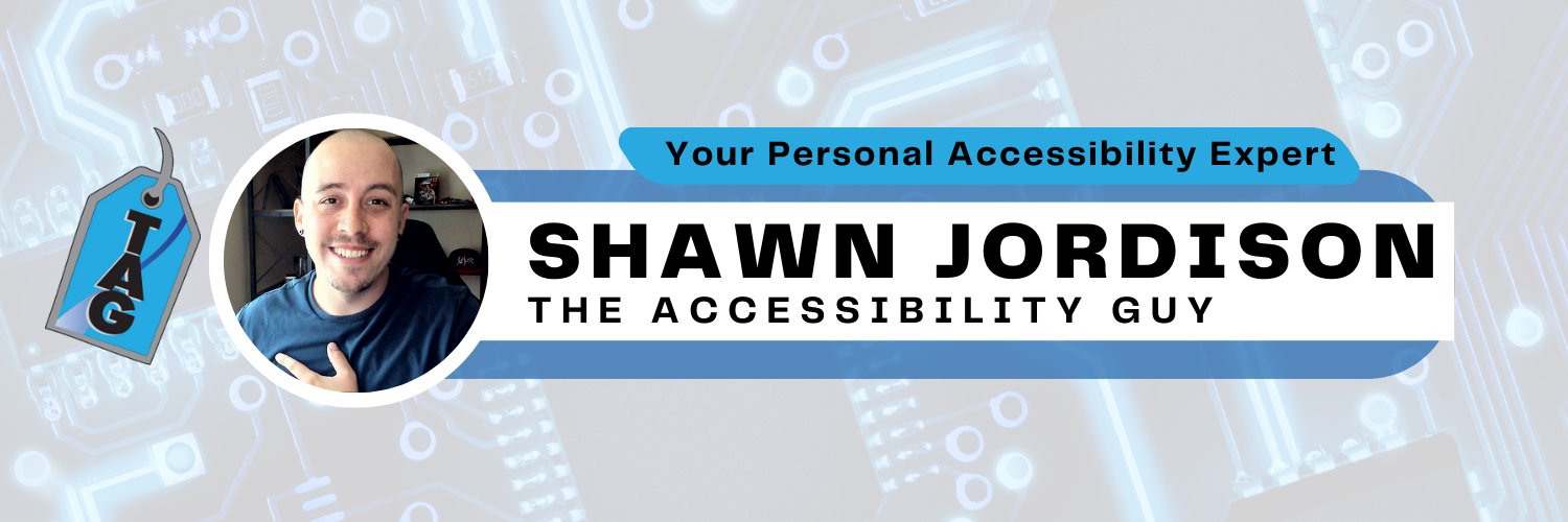 The Accessibility Guy banner
