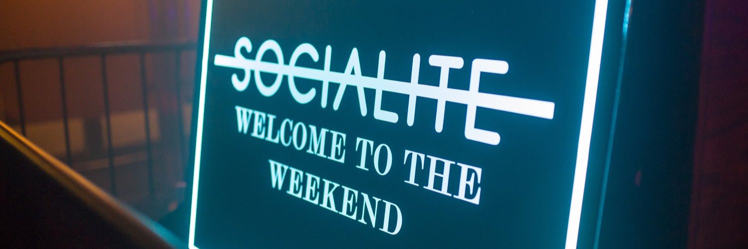 Socialite Fridays banner
