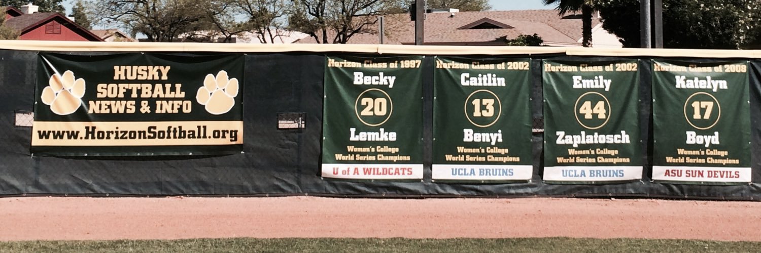 The Lady Huskies Alumni banner