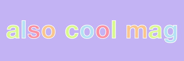 alsocoolmag Profile Banner