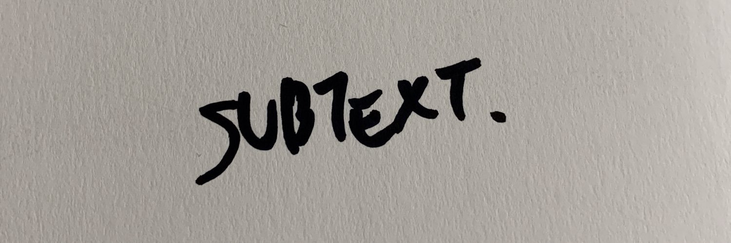 SUBTEXT banner