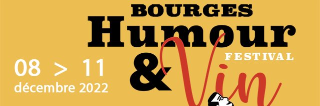 Bourges Humour & Vin banner