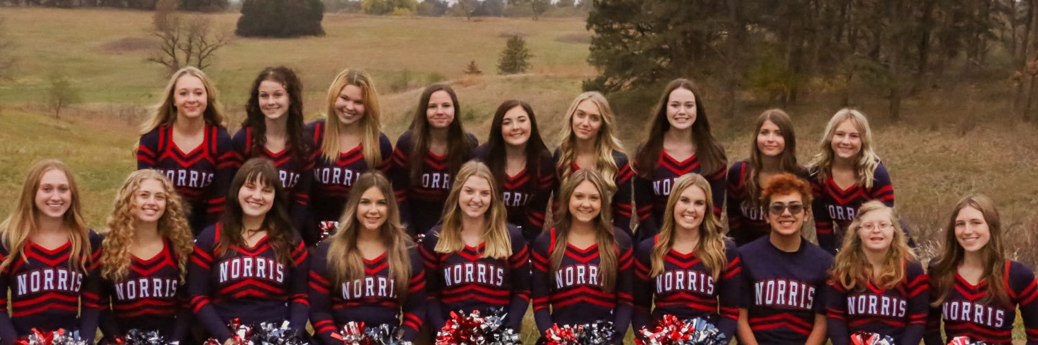 Norris Cheer banner
