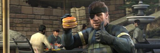 Metal Gear Solid 3: Burger Eater's banner