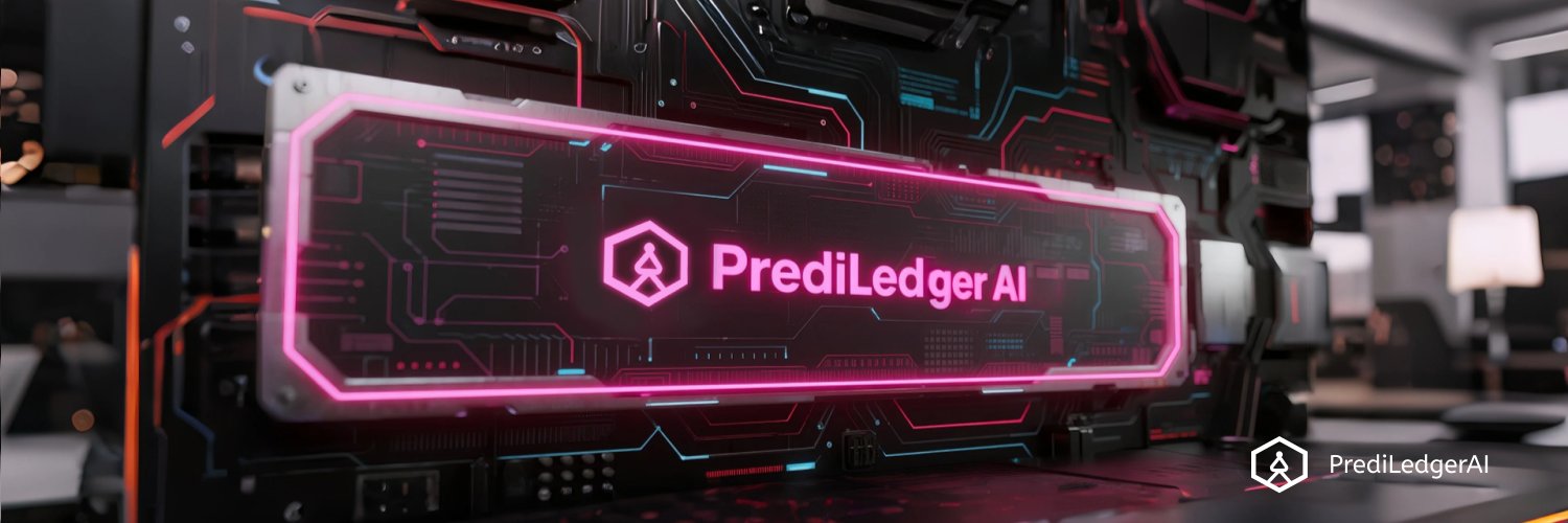 PrediLedgerAI's profile banner image