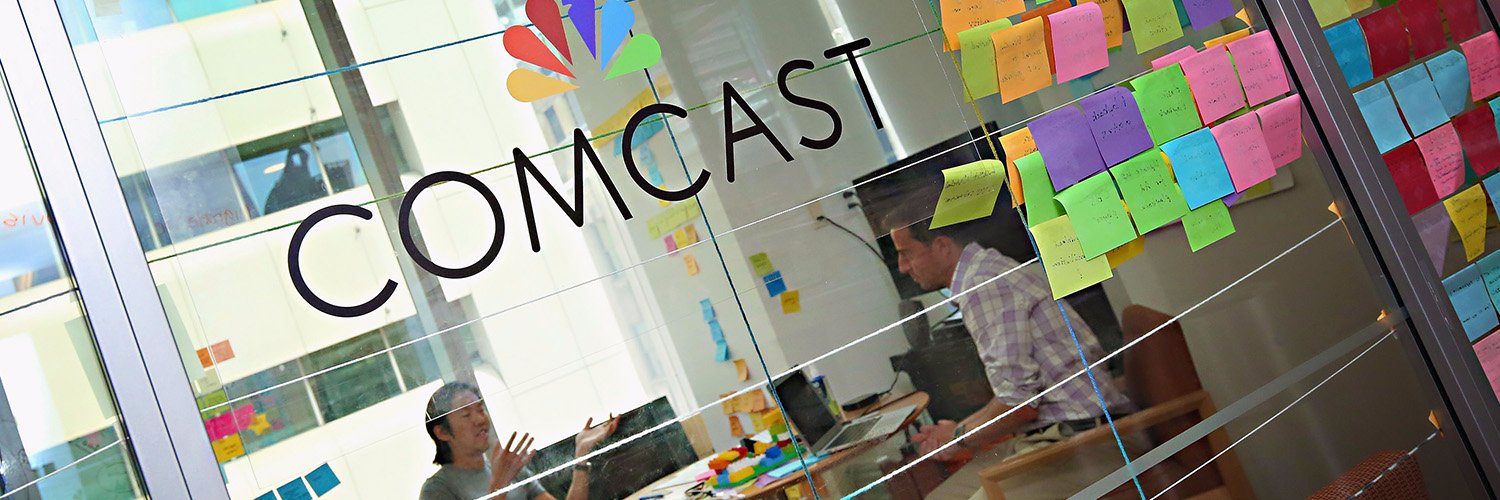 We Moved ⏩ @Comcast banner