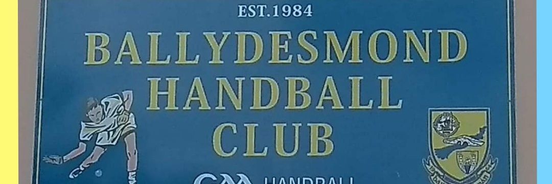 Ballydesmond Handball Club banner