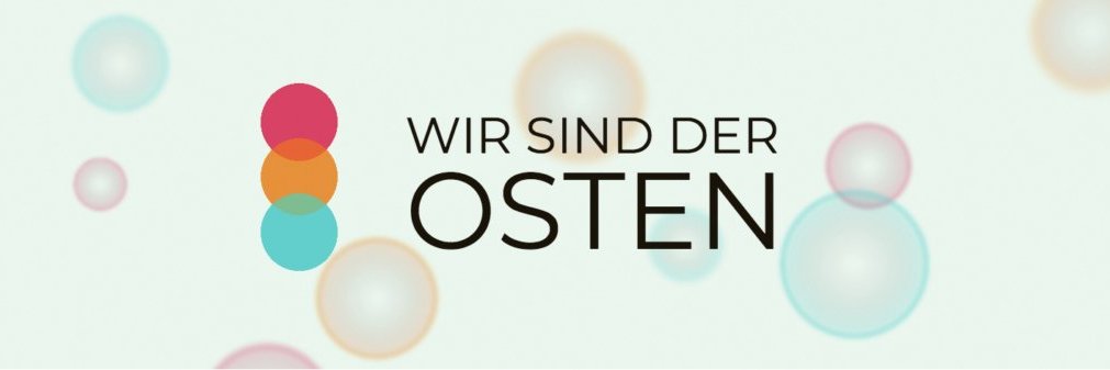 Wir sind der Osten #wirsindderosten banner