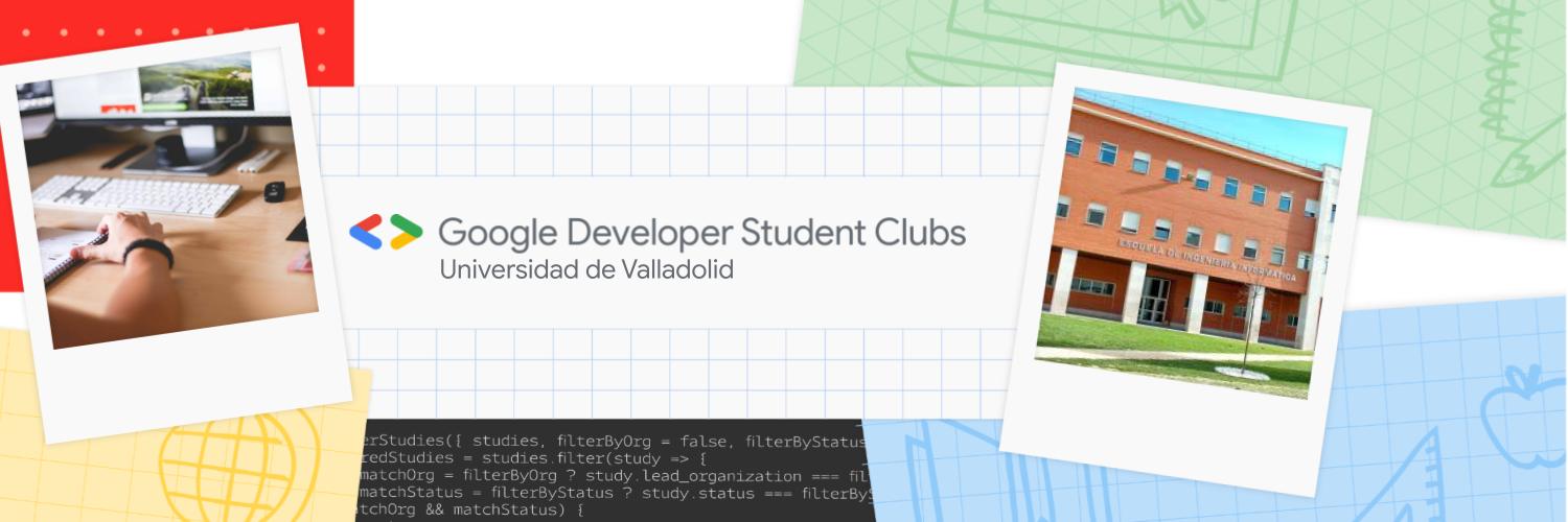 Google Developer Student Clubs - Valladolid Profile Banner