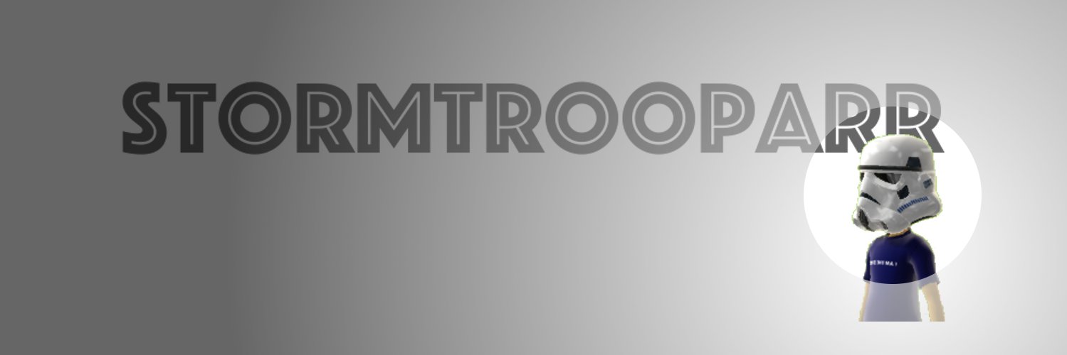 Stormtrooparr's profile banner image