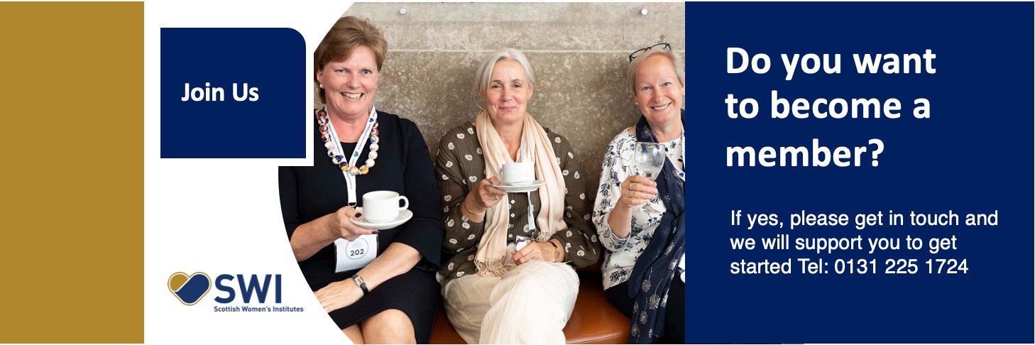 Scottish Women's Institutes (SCIO) SC053058 banner