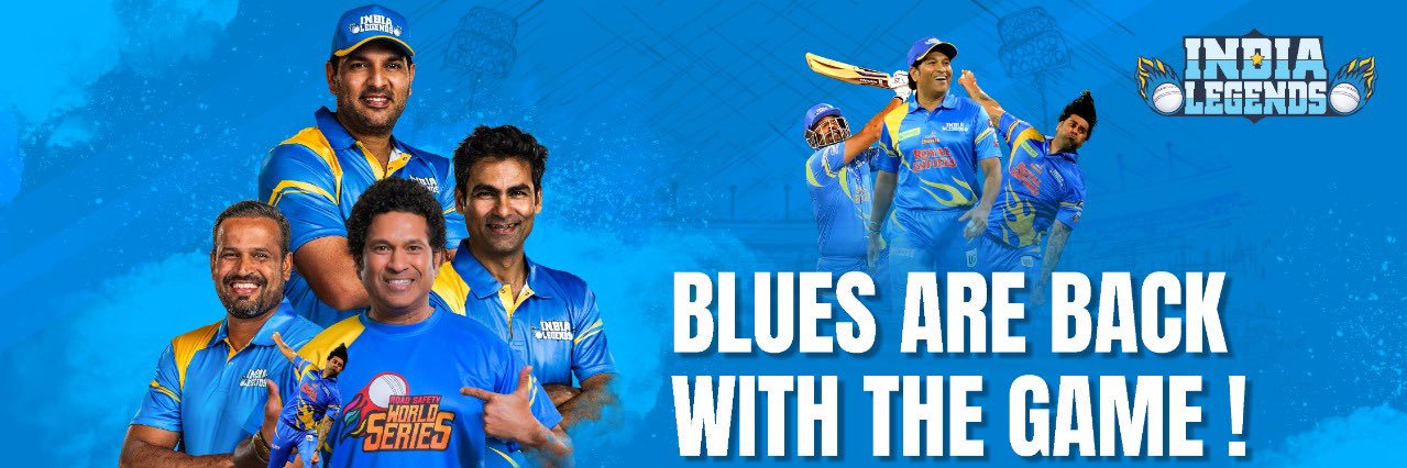 India Legends banner