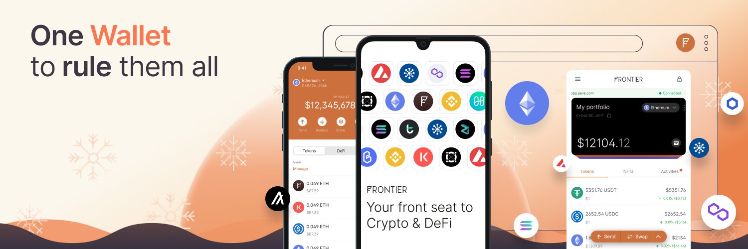 Frontier Wallet banner